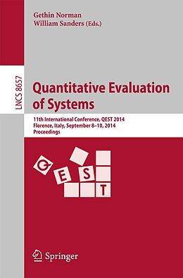 E-Book (pdf) Quantitative Evaluation of Systems von 