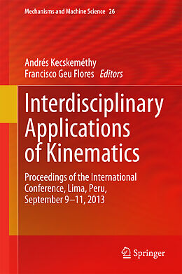 E-Book (pdf) Interdisciplinary Applications of Kinematics von 