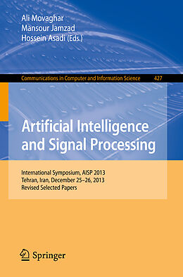Kartonierter Einband Artificial Intelligence and Signal Processing von 