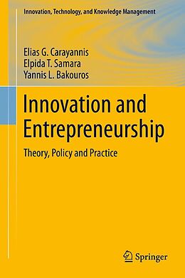 eBook (pdf) Innovation and Entrepreneurship de Elias G. Carayannis, Elpida T. Samara, Yannis L. Bakouros