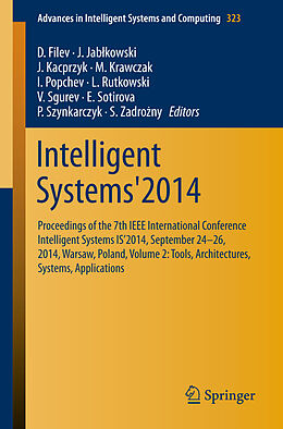 Kartonierter Einband Intelligent Systems'2014 von 