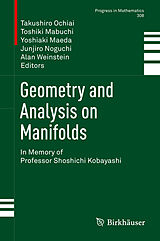 eBook (pdf) Geometry and Analysis on Manifolds de 