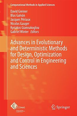 eBook (pdf) Advances in Evolutionary and Deterministic Methods for Design, Optimization and Control in Engineering and Sciences de 