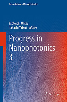 Livre Relié Progress in Nanophotonics 3 de 