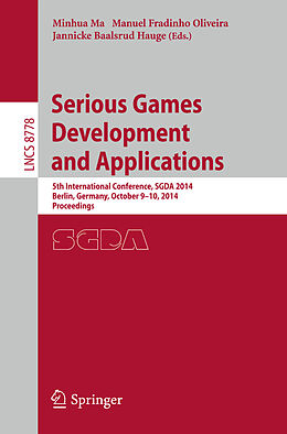 Kartonierter Einband Serious Games Development and Applications von 