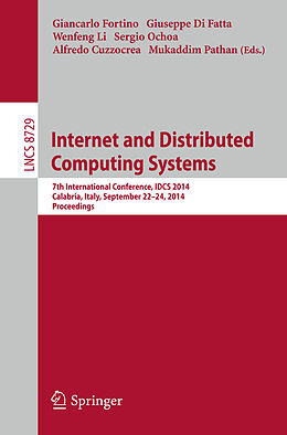 E-Book (pdf) Internet and Distributed Computing Systems von 