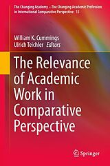 eBook (pdf) The Relevance of Academic Work in Comparative Perspective de 