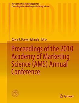 E-Book (pdf) Proceedings of the 2010 Academy of Marketing Science (AMS) Annual Conference von 