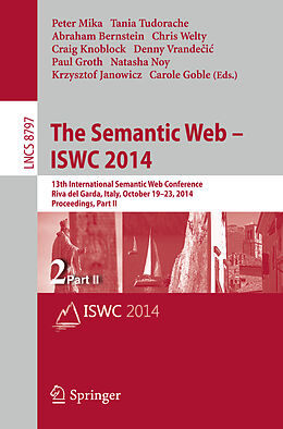 Kartonierter Einband The Semantic Web   ISWC 2014 von 