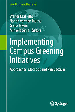 Livre Relié Implementing Campus Greening Initiatives de 