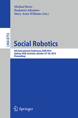 Kartonierter Einband Social Robotics von 