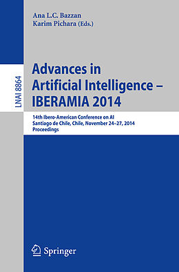 Couverture cartonnée Advances in Artificial Intelligence -- IBERAMIA 2014 de 