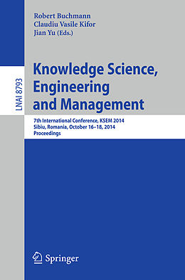 Kartonierter Einband Knowledge Science, Engineering and Management von 