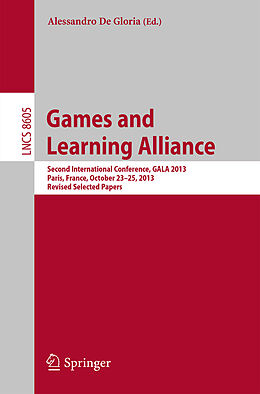 E-Book (pdf) Games and Learning Alliance von 