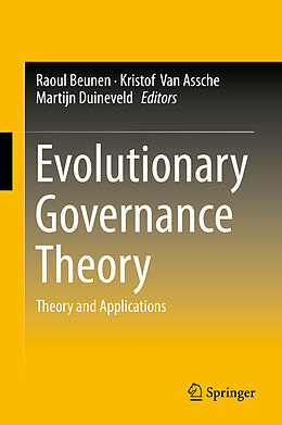 Livre Relié Evolutionary Governance Theory de 