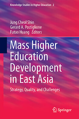 Livre Relié Mass Higher Education Development in East Asia de 