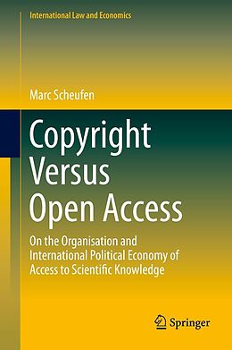 eBook (pdf) Copyright Versus Open Access de Marc Scheufen