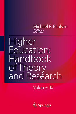 eBook (pdf) Higher Education: Handbook of Theory and Research de 