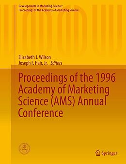 E-Book (pdf) Proceedings of the 1996 Academy of Marketing Science (AMS) Annual Conference von 