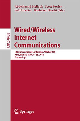E-Book (pdf) Wired/Wireless Internet Communications von 