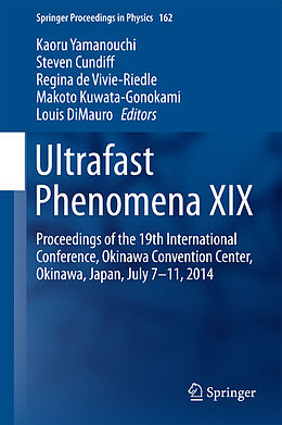 Fester Einband Ultrafast Phenomena XIX von 