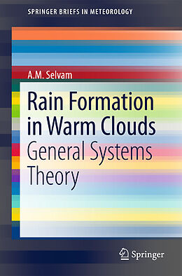 Couverture cartonnée Rain Formation in Warm Clouds de A. M. Selvam