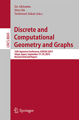 E-Book (pdf) Discrete and Computational Geometry and Graphs von 