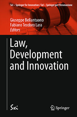 Couverture cartonnée Law, Development and Innovation de 