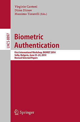 Kartonierter Einband Biometric Authentication von 