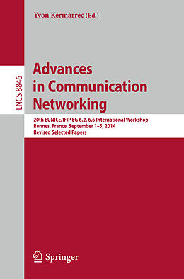 Kartonierter Einband Advances in Communication Networking von 
