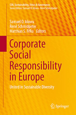 Livre Relié Corporate Social Responsibility in Europe de 