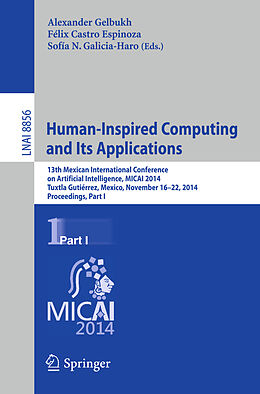 Kartonierter Einband Human-Inspired Computing and its Applications von 