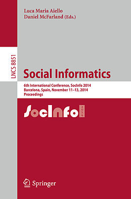 eBook (pdf) Social Informatics de 