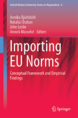 Livre Relié Importing EU Norms de 