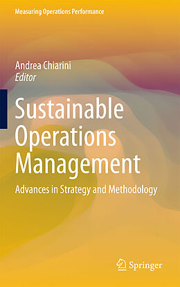 Livre Relié Sustainable Operations Management de 