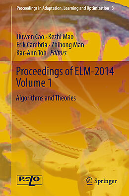 Livre Relié Proceedings of ELM-2014 Volume 1 de 