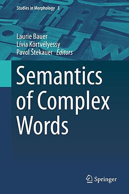eBook (pdf) Semantics of Complex Words de 