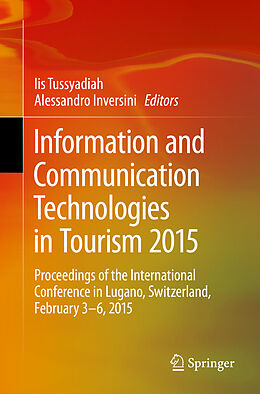 eBook (pdf) Information and Communication Technologies in Tourism 2015 de 