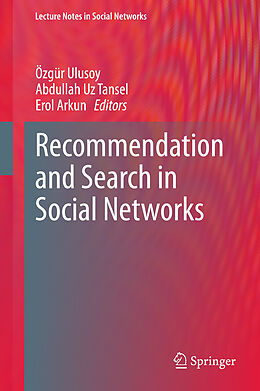 Fester Einband Recommendation and Search in Social Networks von 