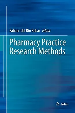 eBook (pdf) Pharmacy Practice Research Methods de Ziqiang Lang