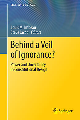 Livre Relié Behind a Veil of Ignorance? de 