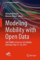 Fester Einband Modeling Mobility with Open Data von 