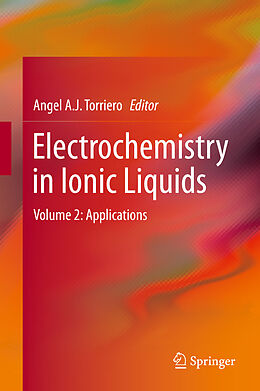 Livre Relié Electrochemistry in Ionic Liquids de 