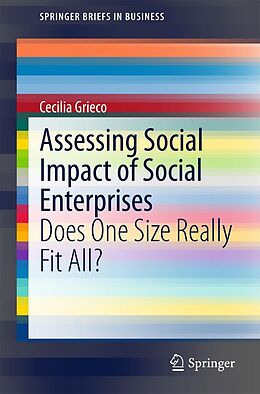 eBook (pdf) Assessing Social Impact of Social Enterprises de Cecilia Grieco