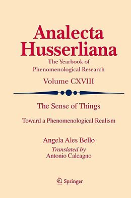 eBook (pdf) The Sense of Things de Angela Ales Bello