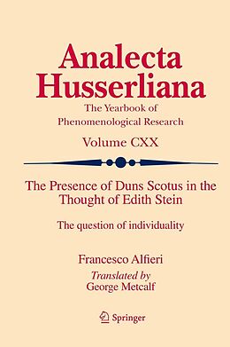 eBook (pdf) The Presence of Duns Scotus in the Thought of Edith Stein de Francesco Alfieri