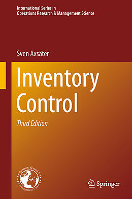 Fester Einband Inventory Control von Sven Axsäter