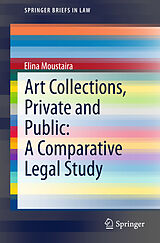 Couverture cartonnée Art Collections, Private and Public: A Comparative Legal Study de Elina Moustaira