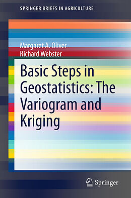 Kartonierter Einband Basic Steps in Geostatistics: The Variogram and Kriging von Richard Webster, Margaret A. Oliver