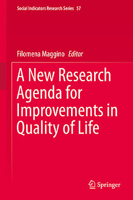 E-Book (pdf) A New Research Agenda for Improvements in Quality of Life von 